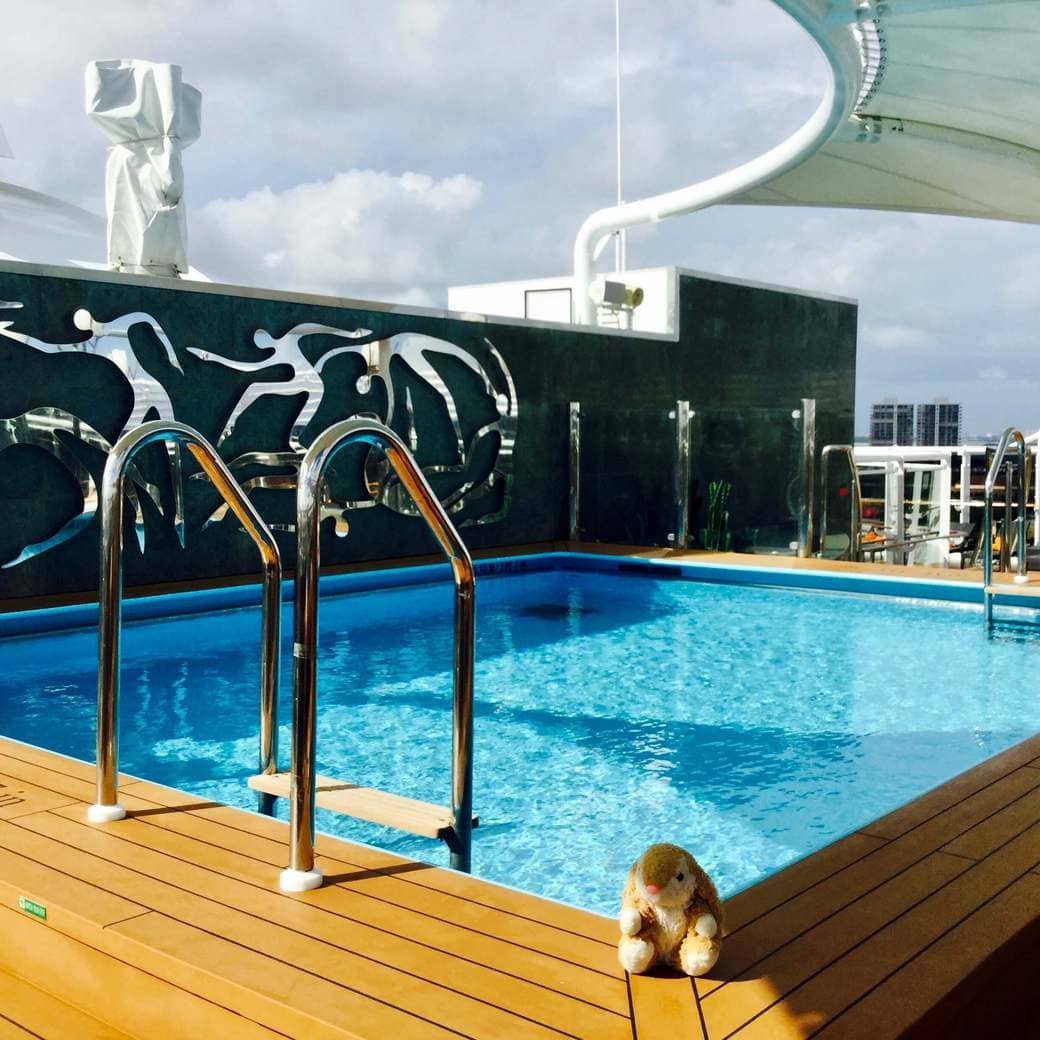 MSC Divina yacht club Image of Bunny on a cruise ship