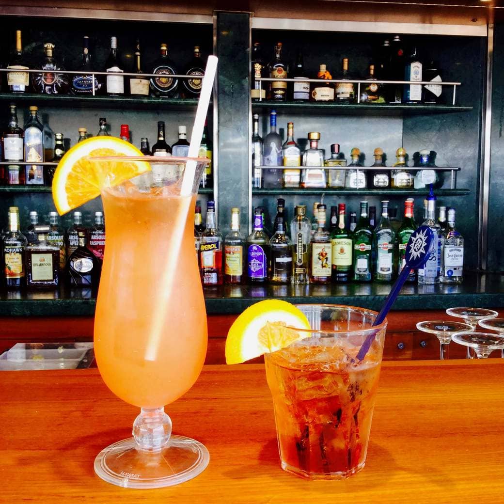 Two cocktails Image of a drink