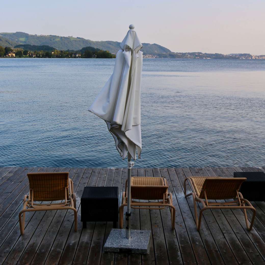 Direct lake access Image of Traunsee