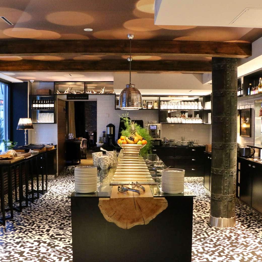 Breakfast buffet Image of Arctic Snow hotel