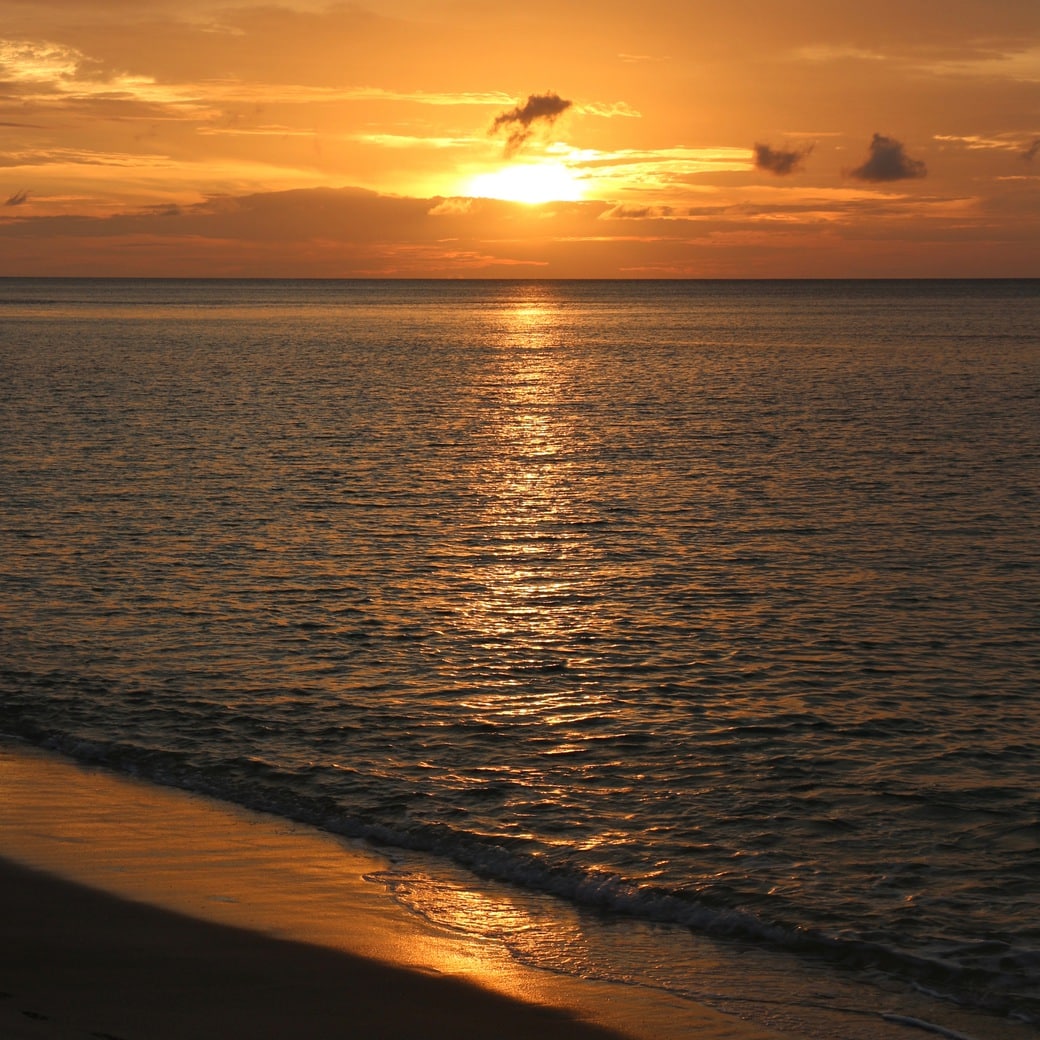 Grenada sunset Image of a sunset