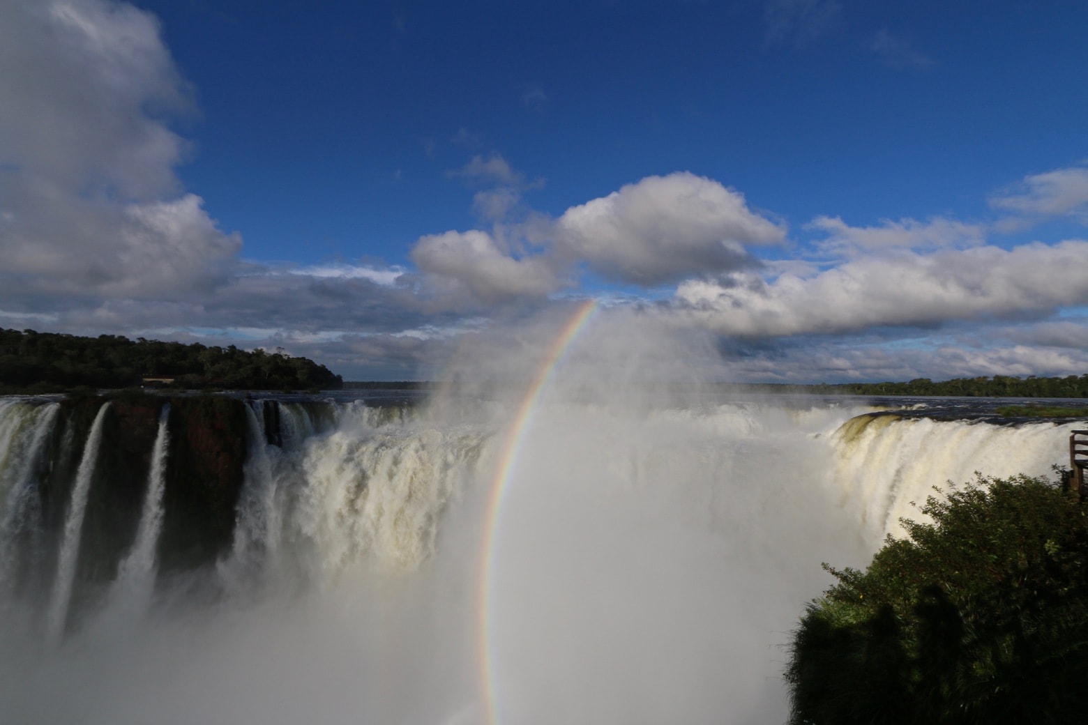 Rainbow at Garganta del Diablo Image of Garganta del Diablo