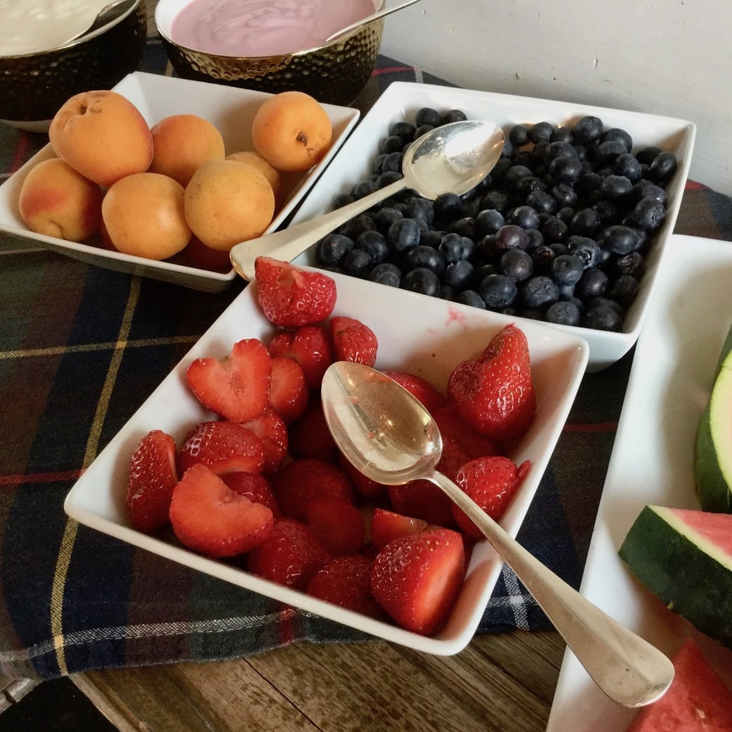 Breakfast options Image of berries