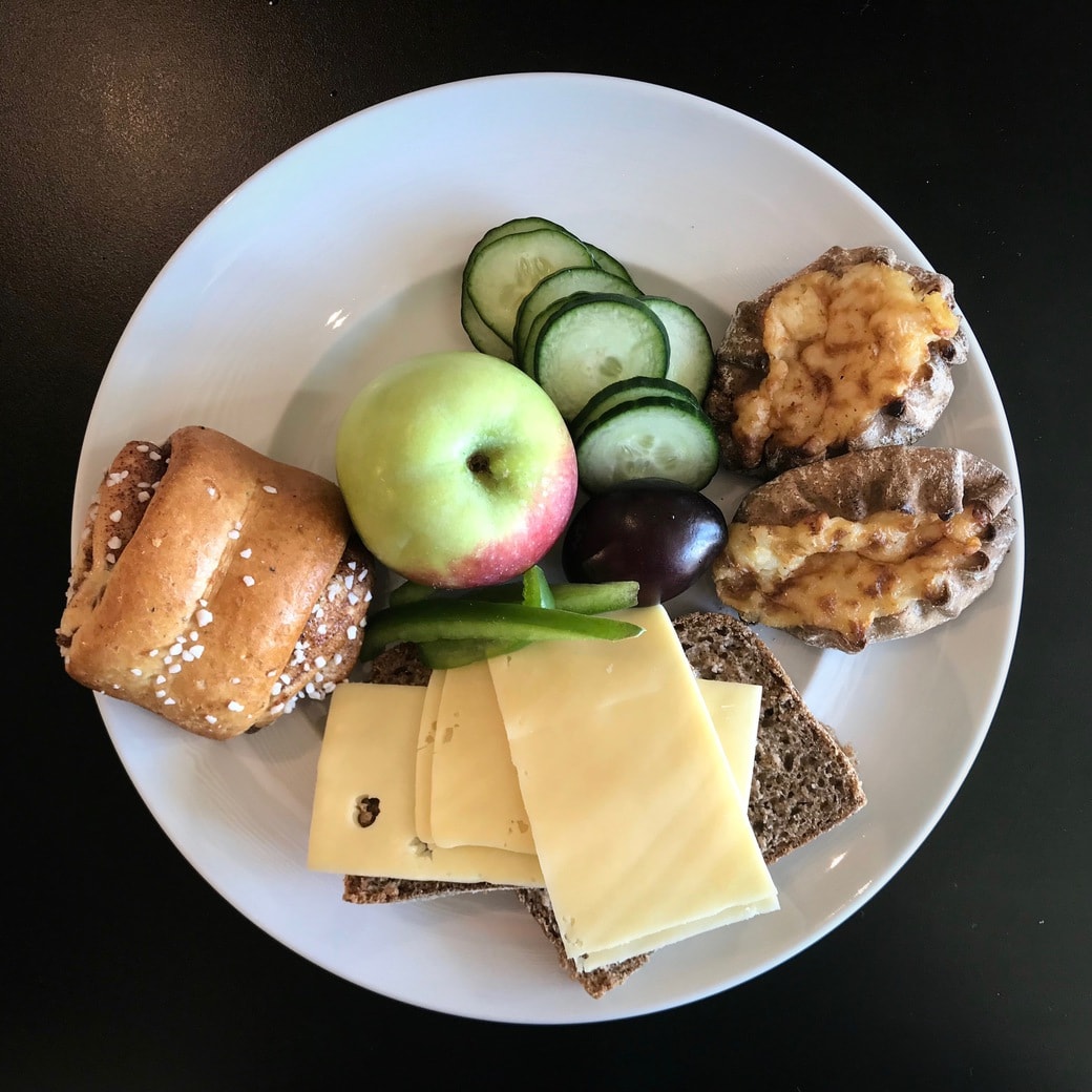 Breakfast plate Image of breakfast plate