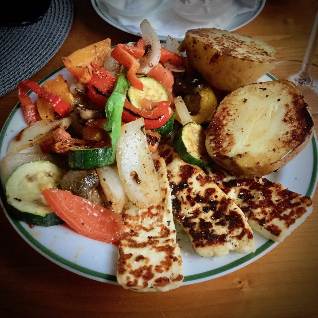 Vegetarian fare Image of vegetarian food