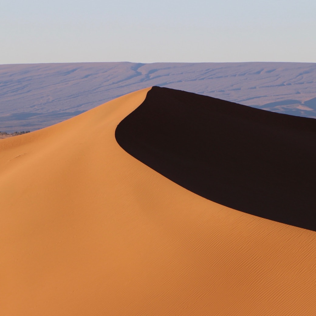 Breathtaking scenery Image of sand dune