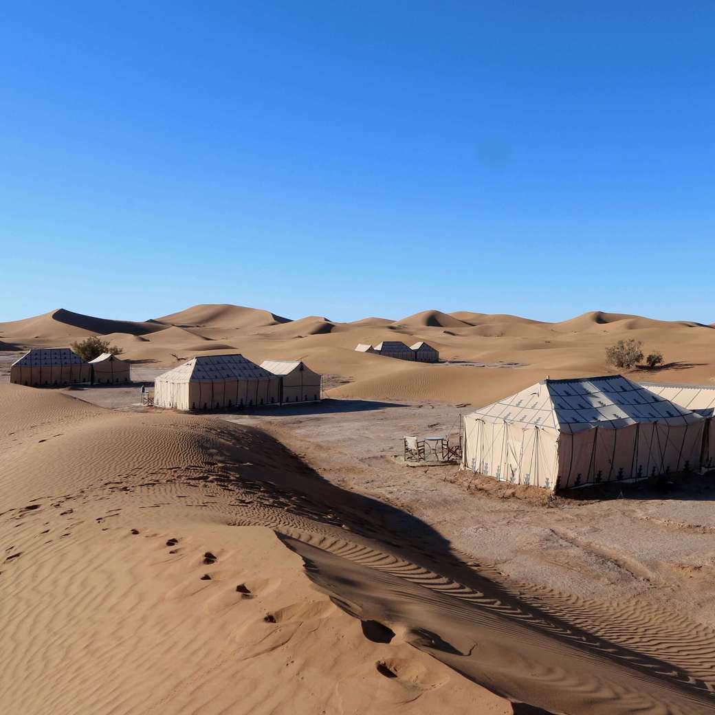 Luxury desert camp Image of luxury desert camp