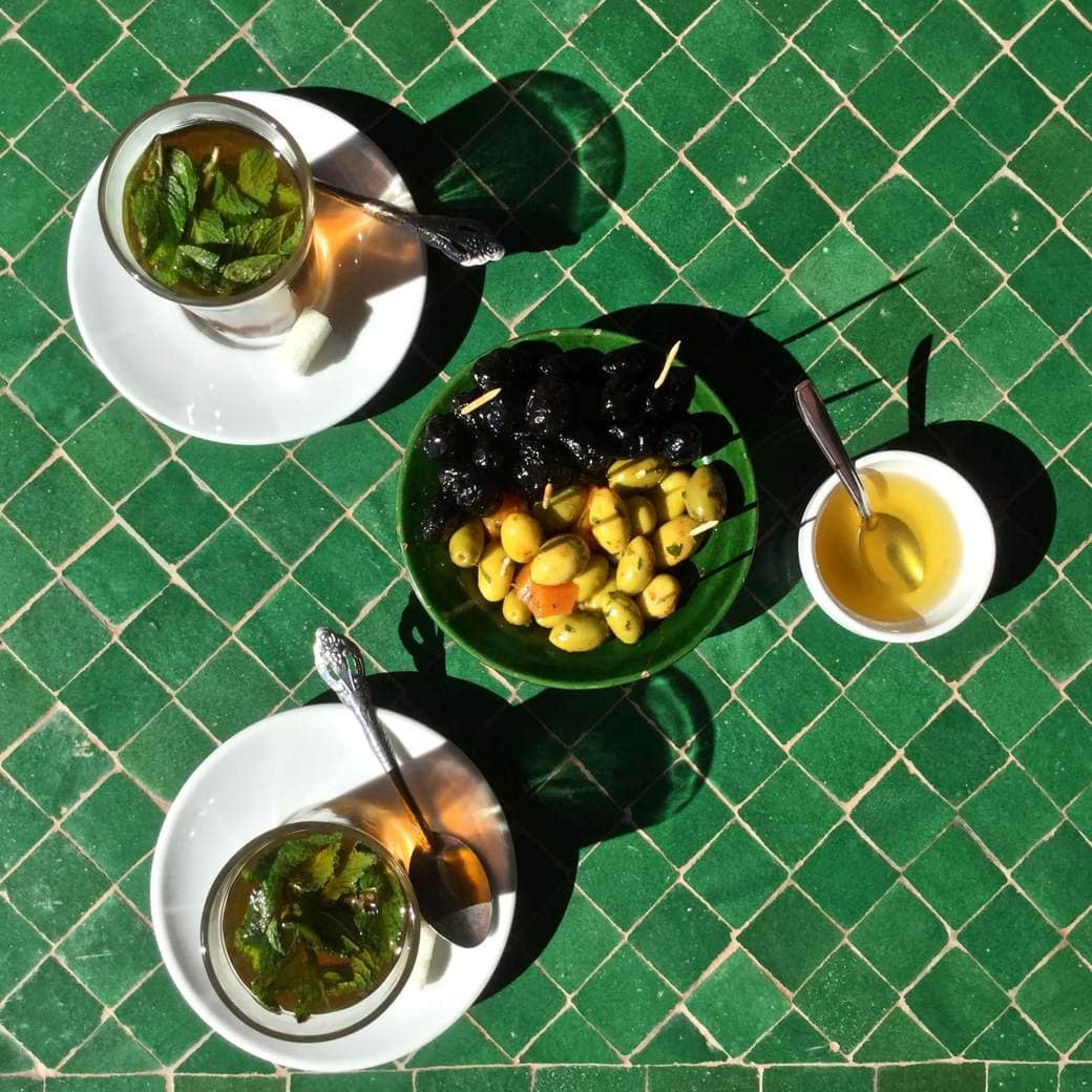 Mint tea Image of mint tea