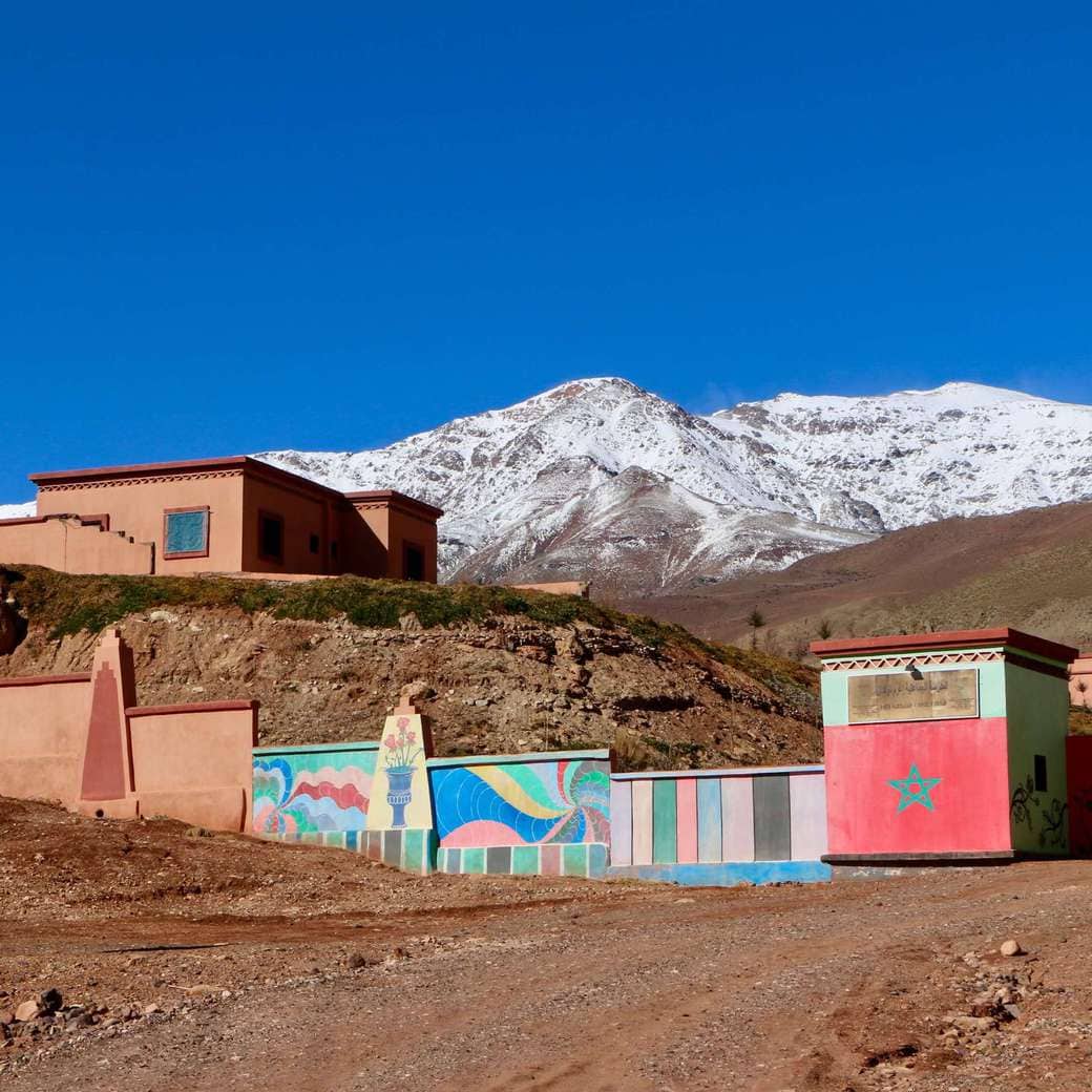 Mountain scene Image of High Atlas Mountains