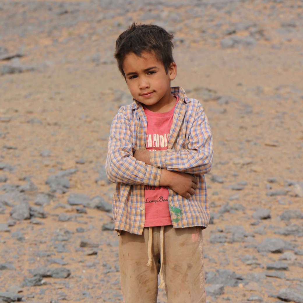 Posing Image of little boy