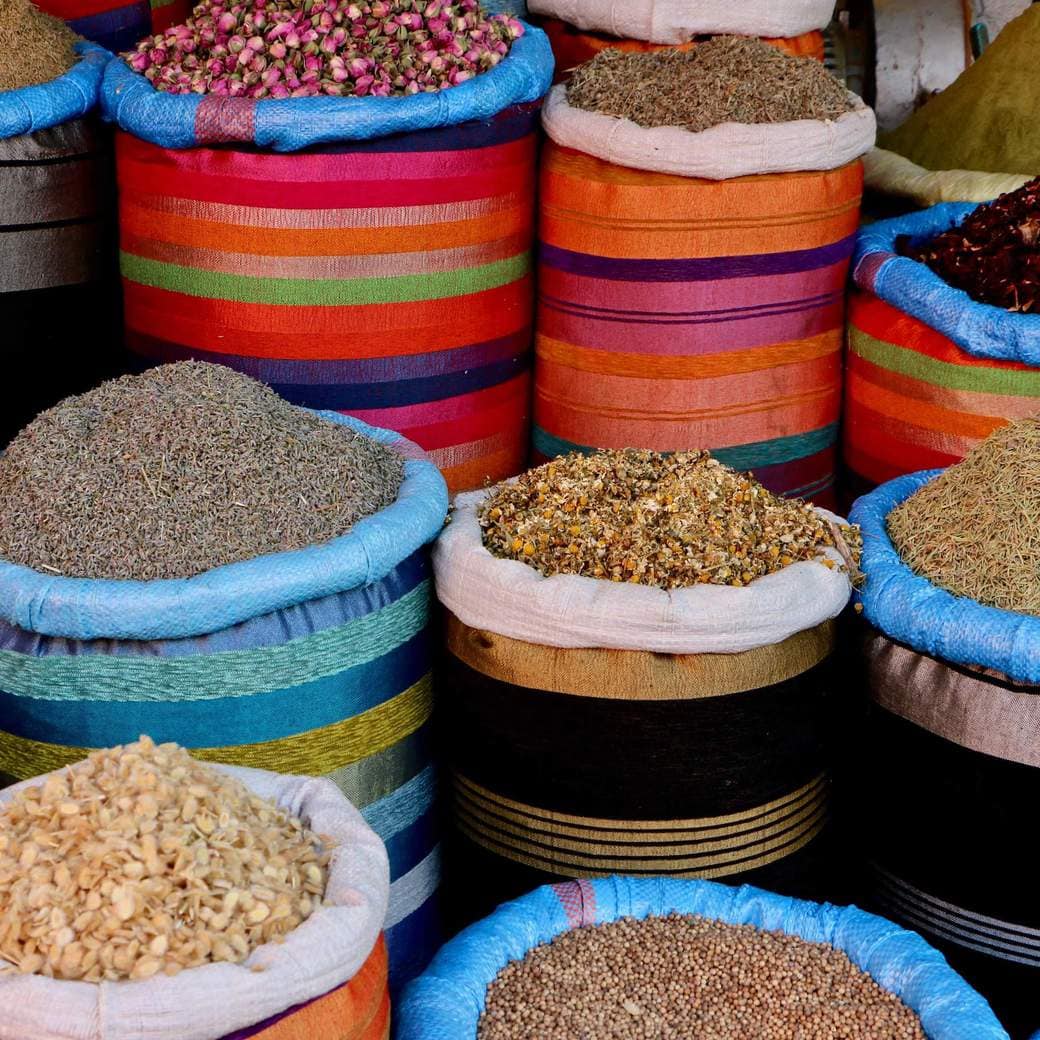 Souk Image of Marrakech souk