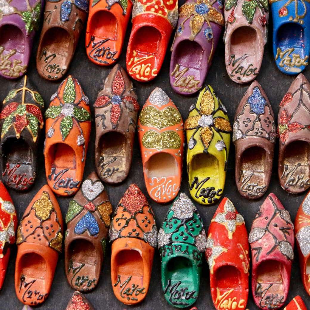Souvenir selection Image of souvenirs