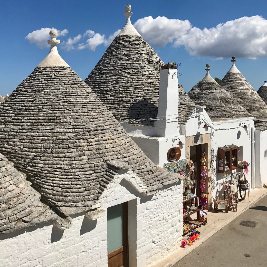 Alberobello shops Image of Alberobello shops