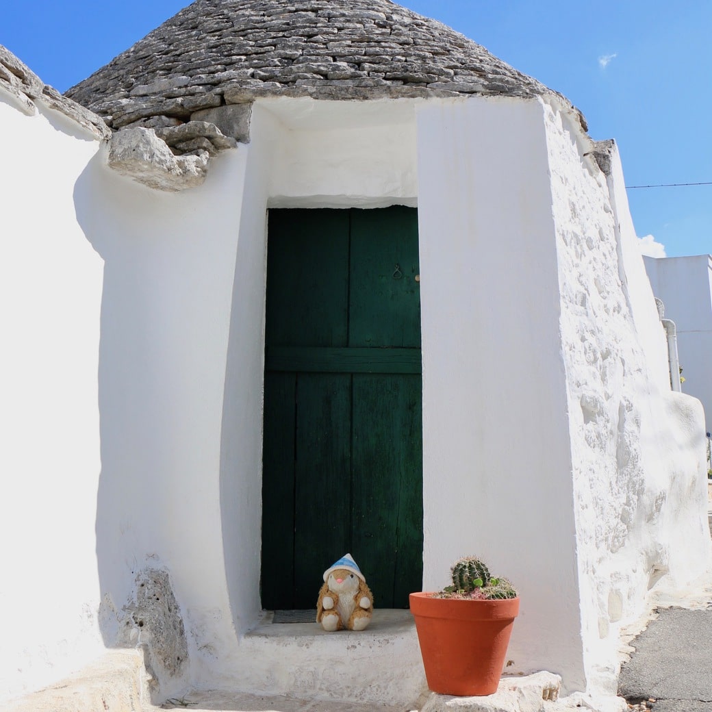 Bunny and trullo house Image of Bunny in a trullo house