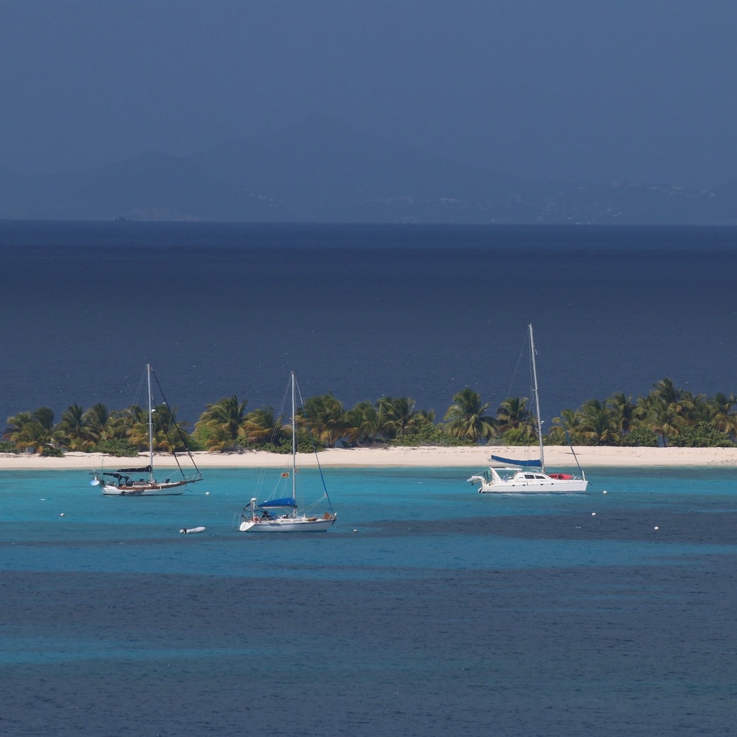 Sailboats Image of sailboats at Sandy Island
