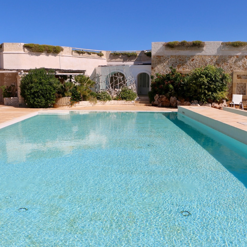 Swimming pool at La Pesciera Image of swimming pool