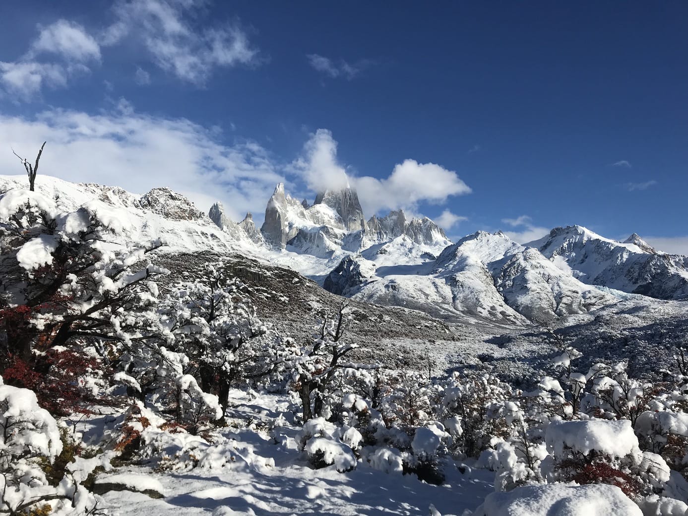 El Chalten scenery Image of Fitz Roy