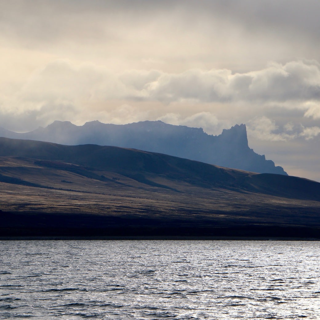 Patagonian scenery Image of Patagonian lake