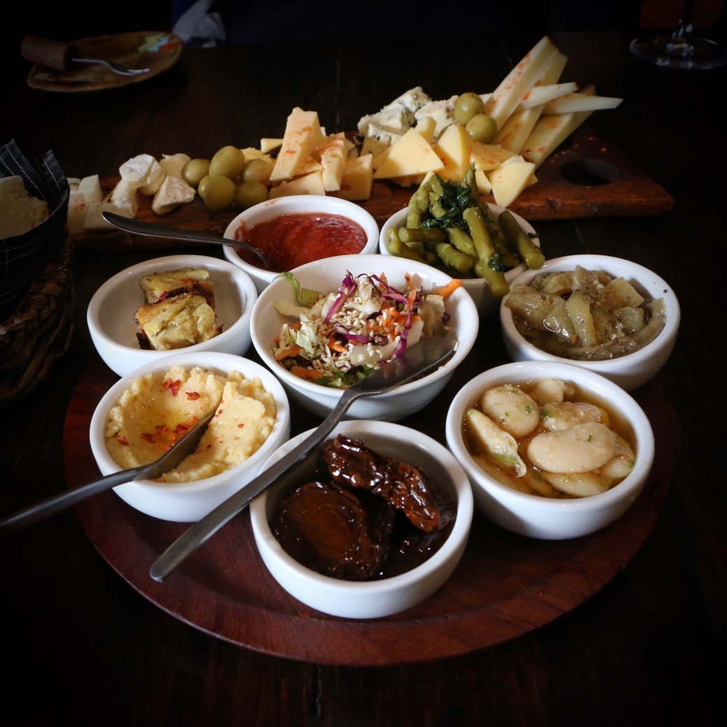 Tapas in El Chalten Image of tapas plate