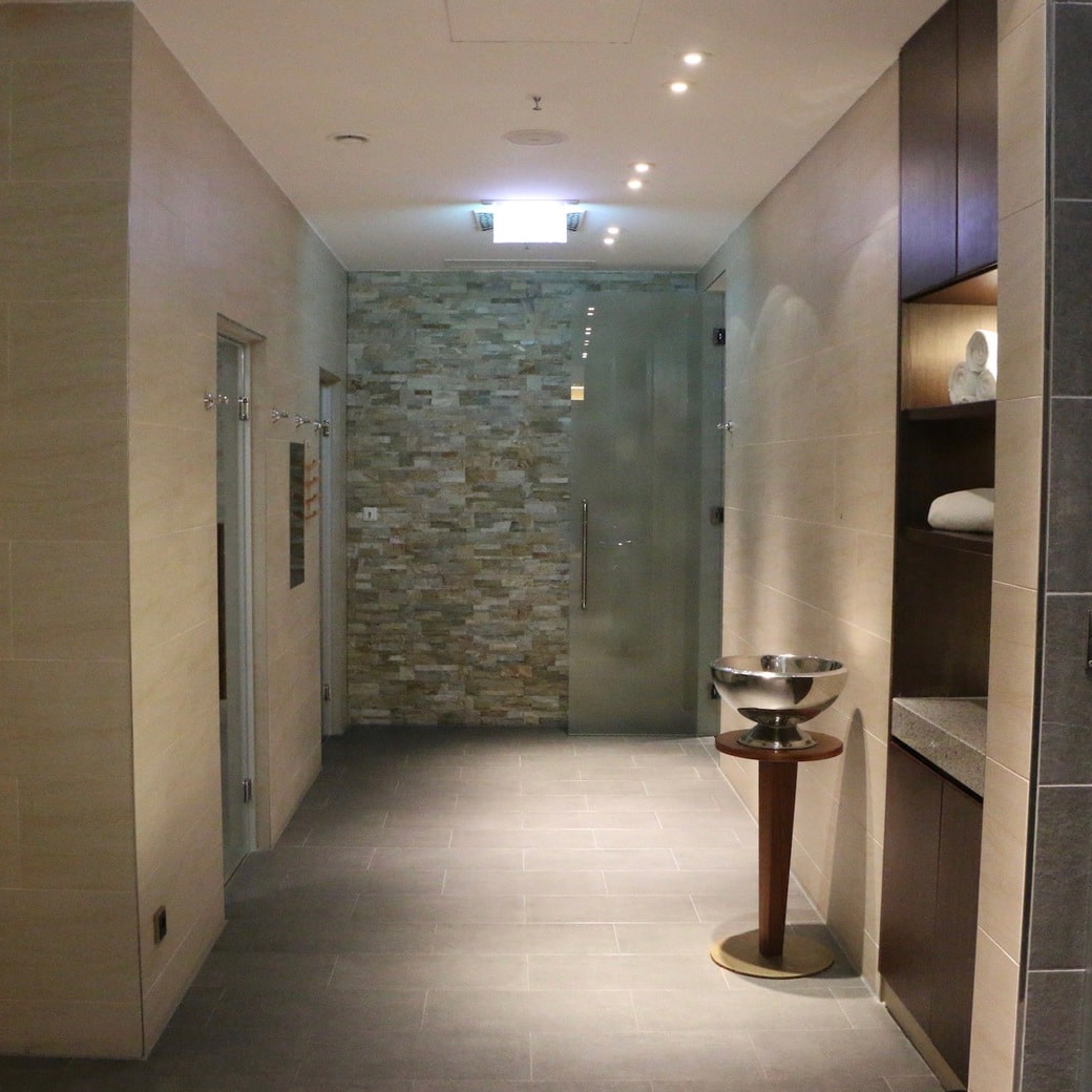 Women's shower area Image of women's shower area