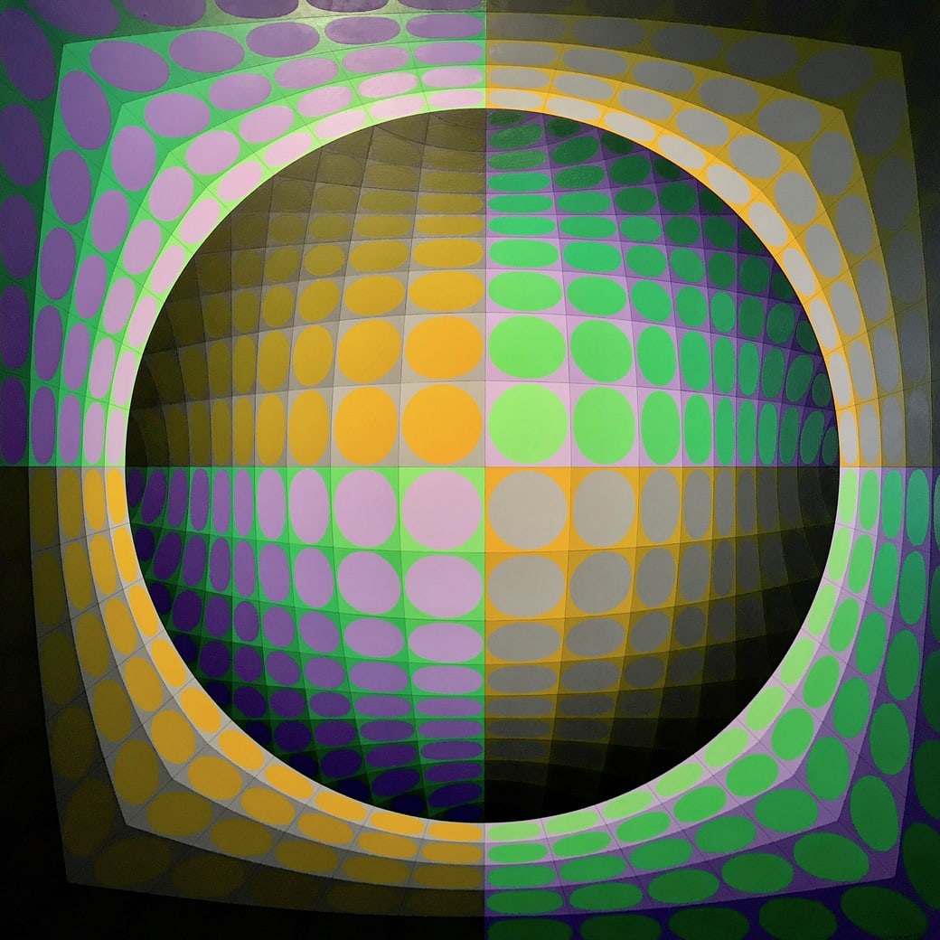Vaserely art Image of Vaserely art