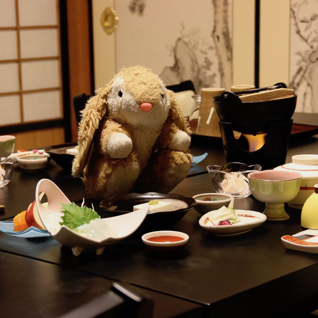 Vegetarian dinner at the temple Image of temple dinner