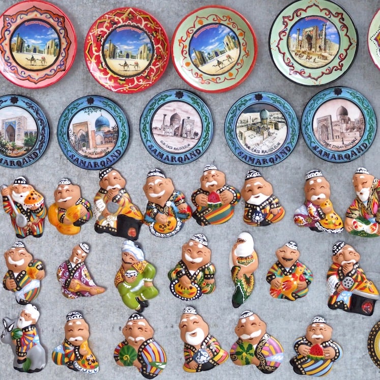 Souvenirs Souvenirs in Uzbekistan