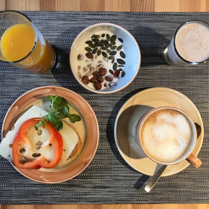Breakfast Breakfast at Hotel St. Petersbourg