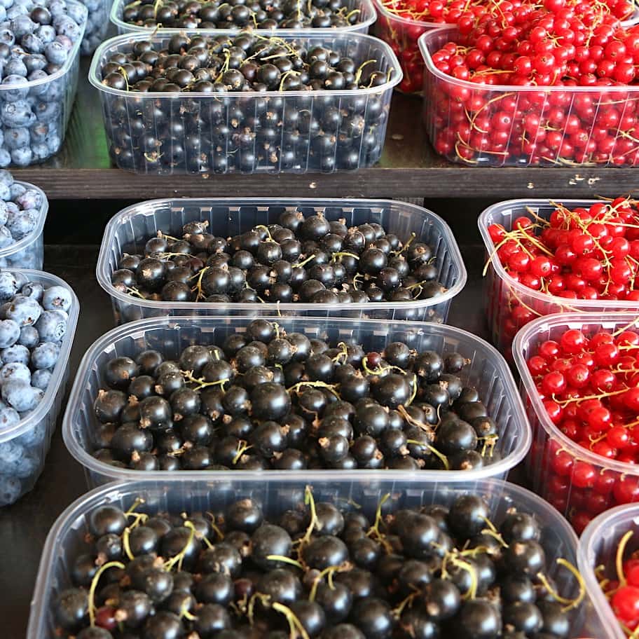Fresh berries Fresh berries in the market