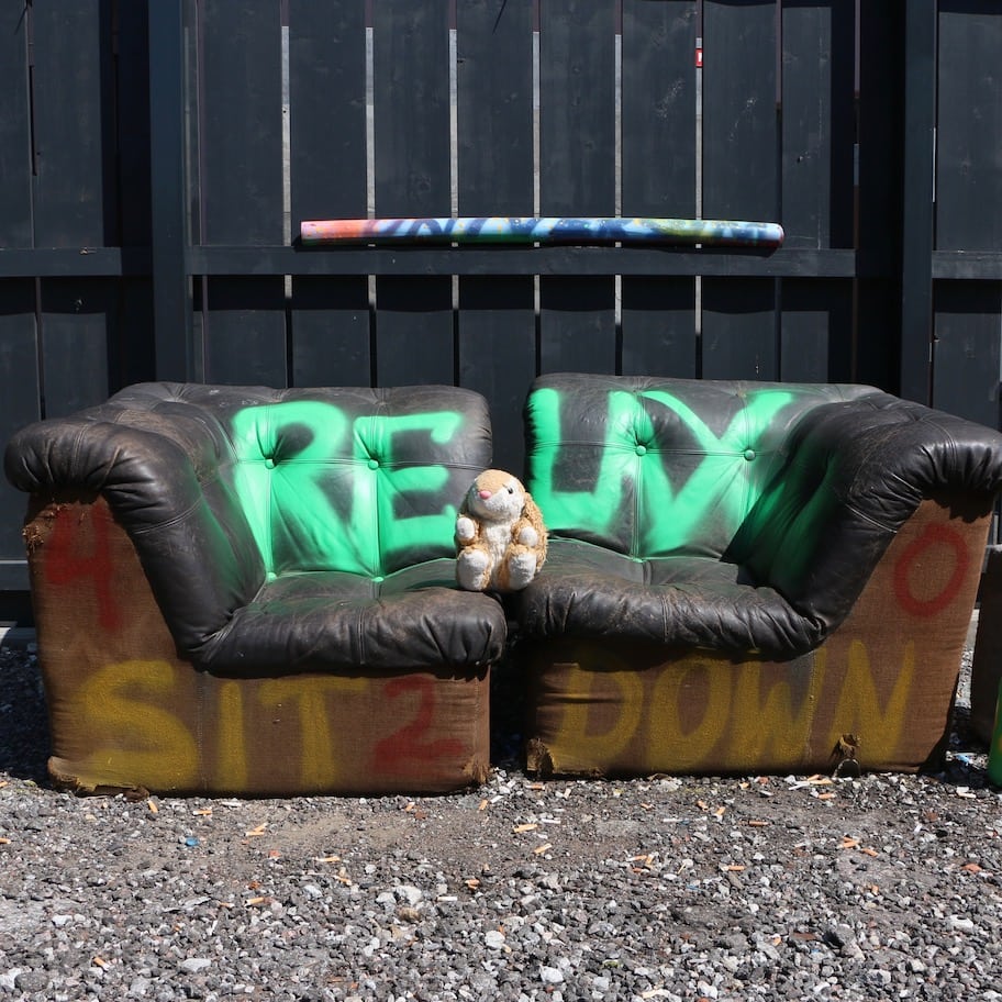 Relax Bunny relaxing in Tallinn
