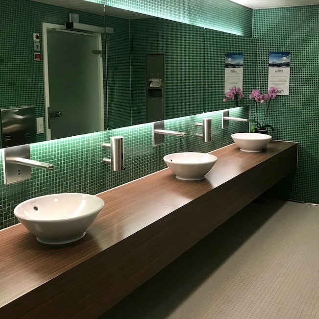 Celebrity spa Calming spa interior