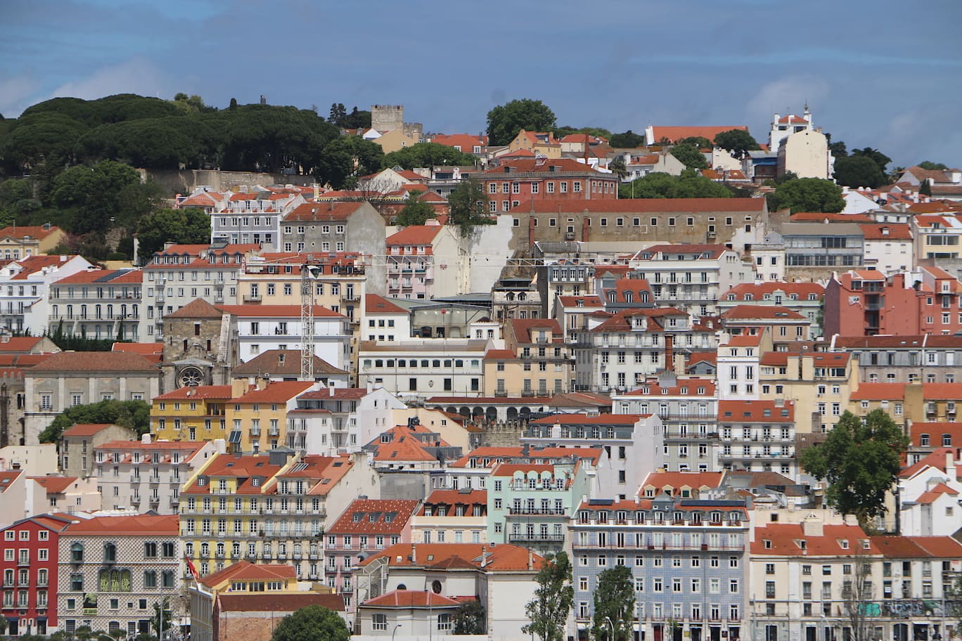 Charming Lisbon Lisbon from the sea