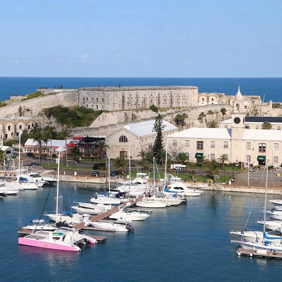 King's Wharf Beautiful port in Bermuda