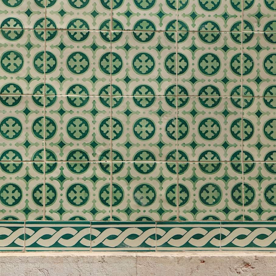 Lisbon mosaics Bunny loved the mosaics in Lisbon