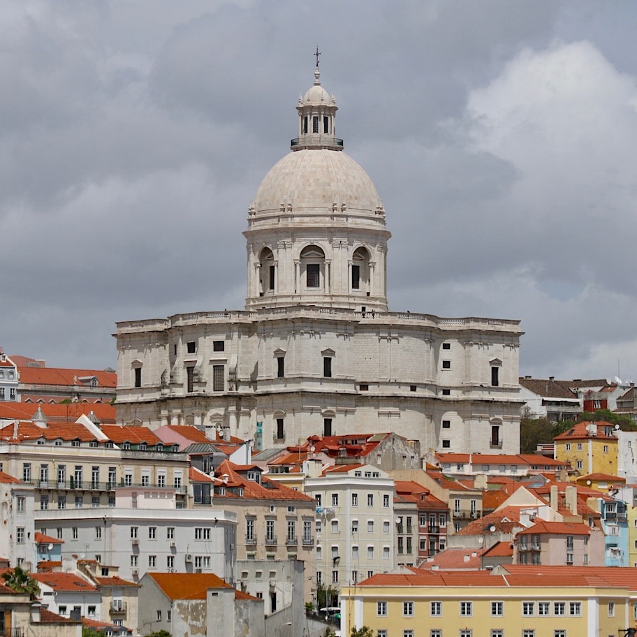 Lisbon skyline Lisbon skyline as seen from the ship