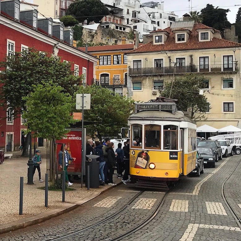 Lisbon tram The famous Lisbon tram