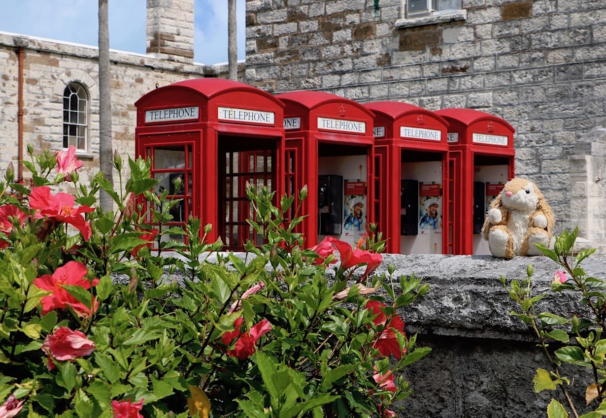London or Bermuda? British cuteness in Bermuda