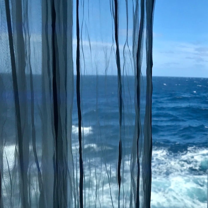 Waves on the Atlantic Sea was still reasonably calm