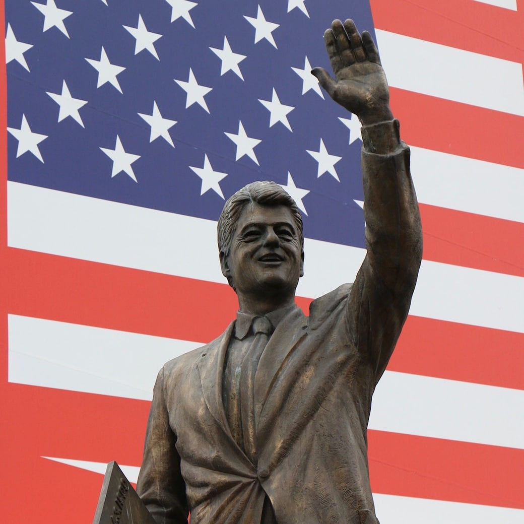 Bill Clinton Statue of Bill Clinton in Pristina