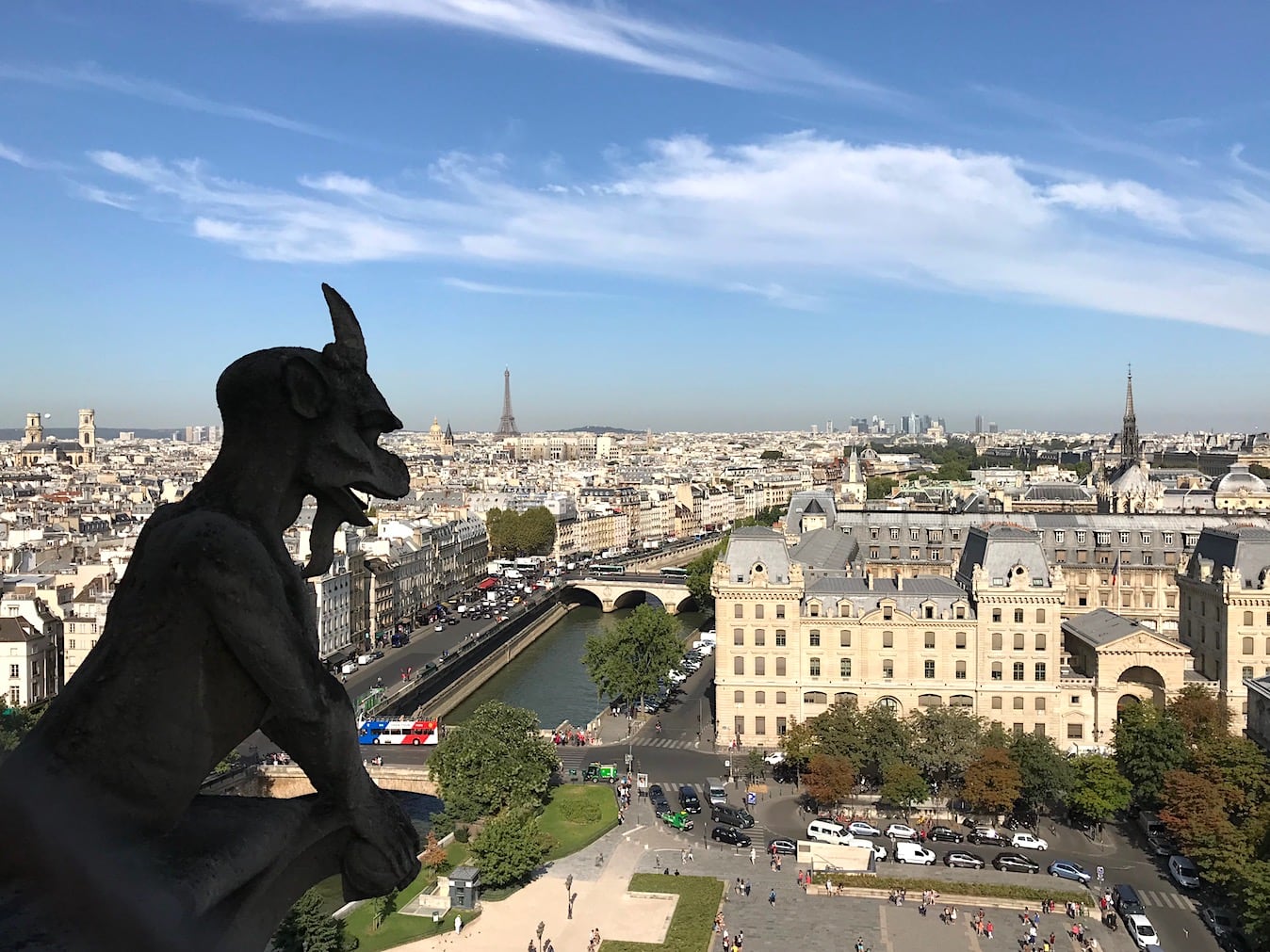 Gargoyle Gargoyle view of Paris