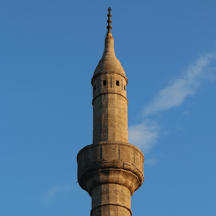 Minaret One of the many minarets in town