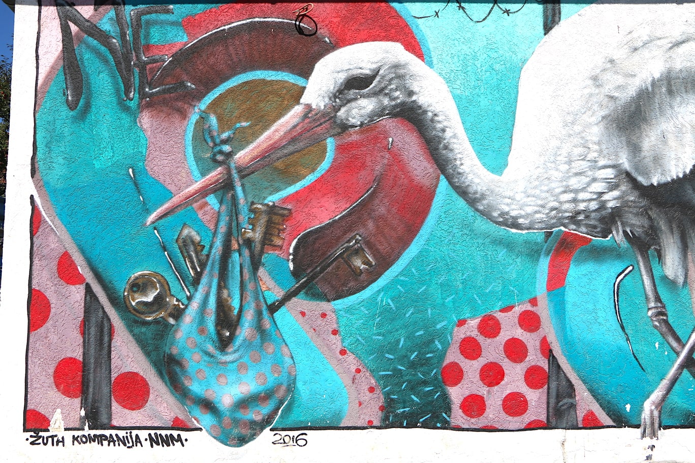 Street art Gracanica street art