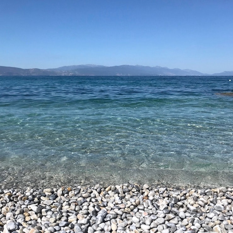 Trpejca beach Perfect place for a swim!