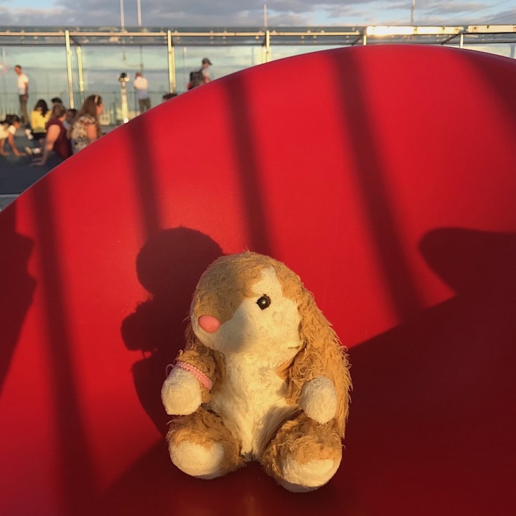 Observation deck Waiting for the sunset