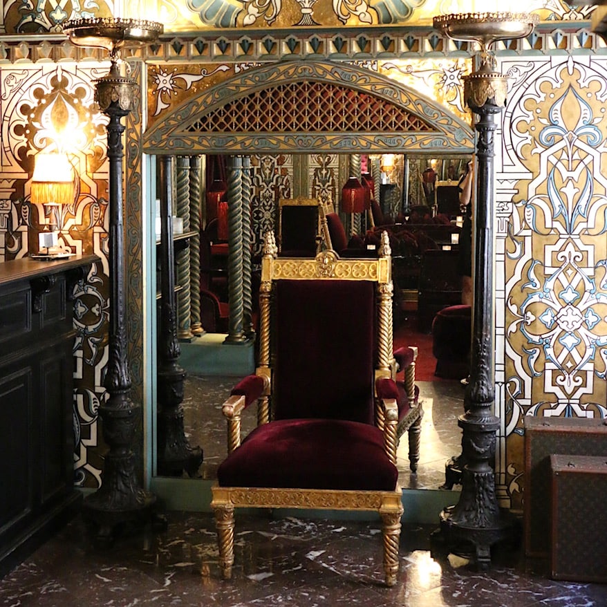 Opulent interior Lobby of the hotel