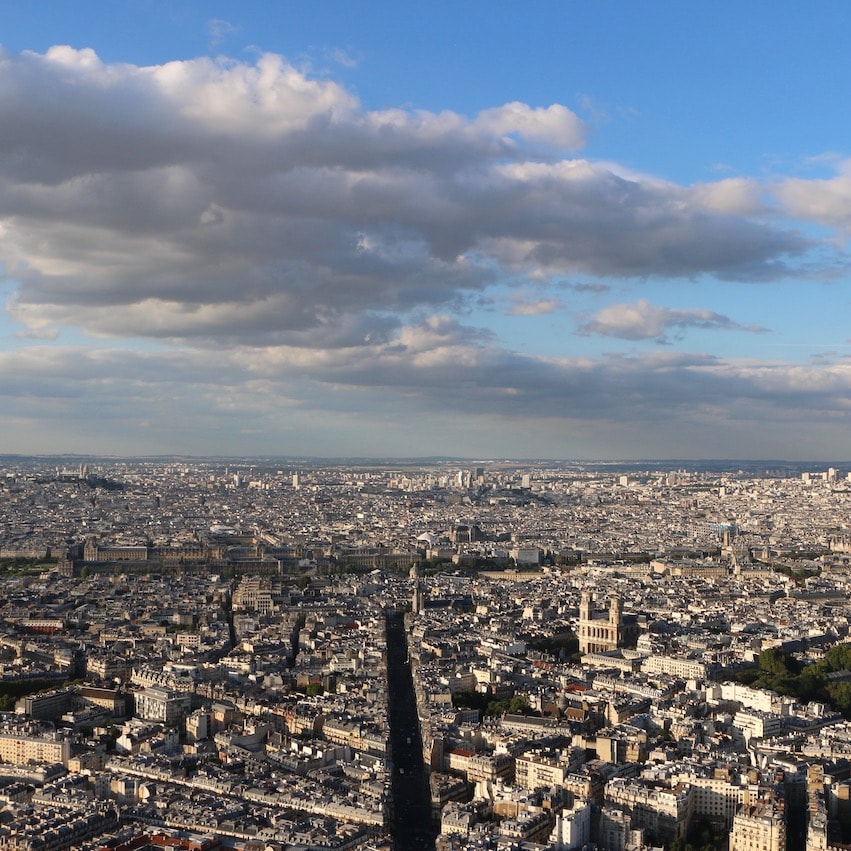 View of Paris 260 degree views of Paris