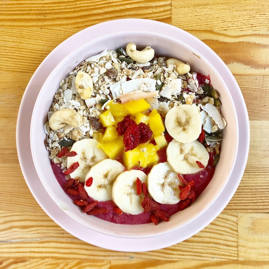 Green & Protein Bunny's breakfast bowl