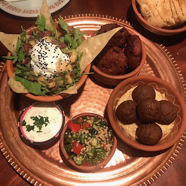 Vegetarian dinner Excellent food