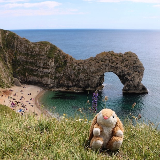 Durdle Door Posing at Durdle Door