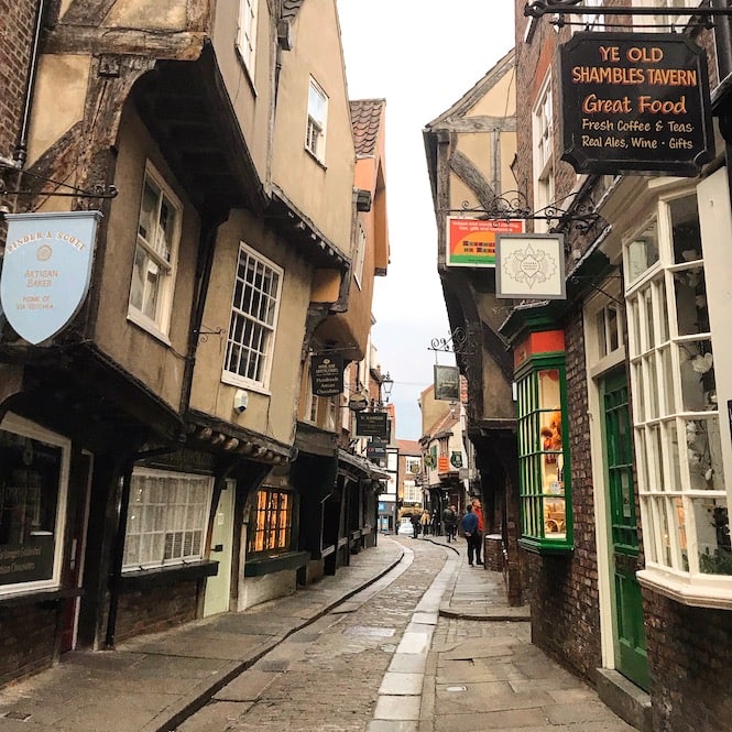 Shambles York's most famous street